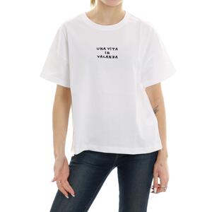 T-SHIRT UNA VITA IN VACANZA BIANCO